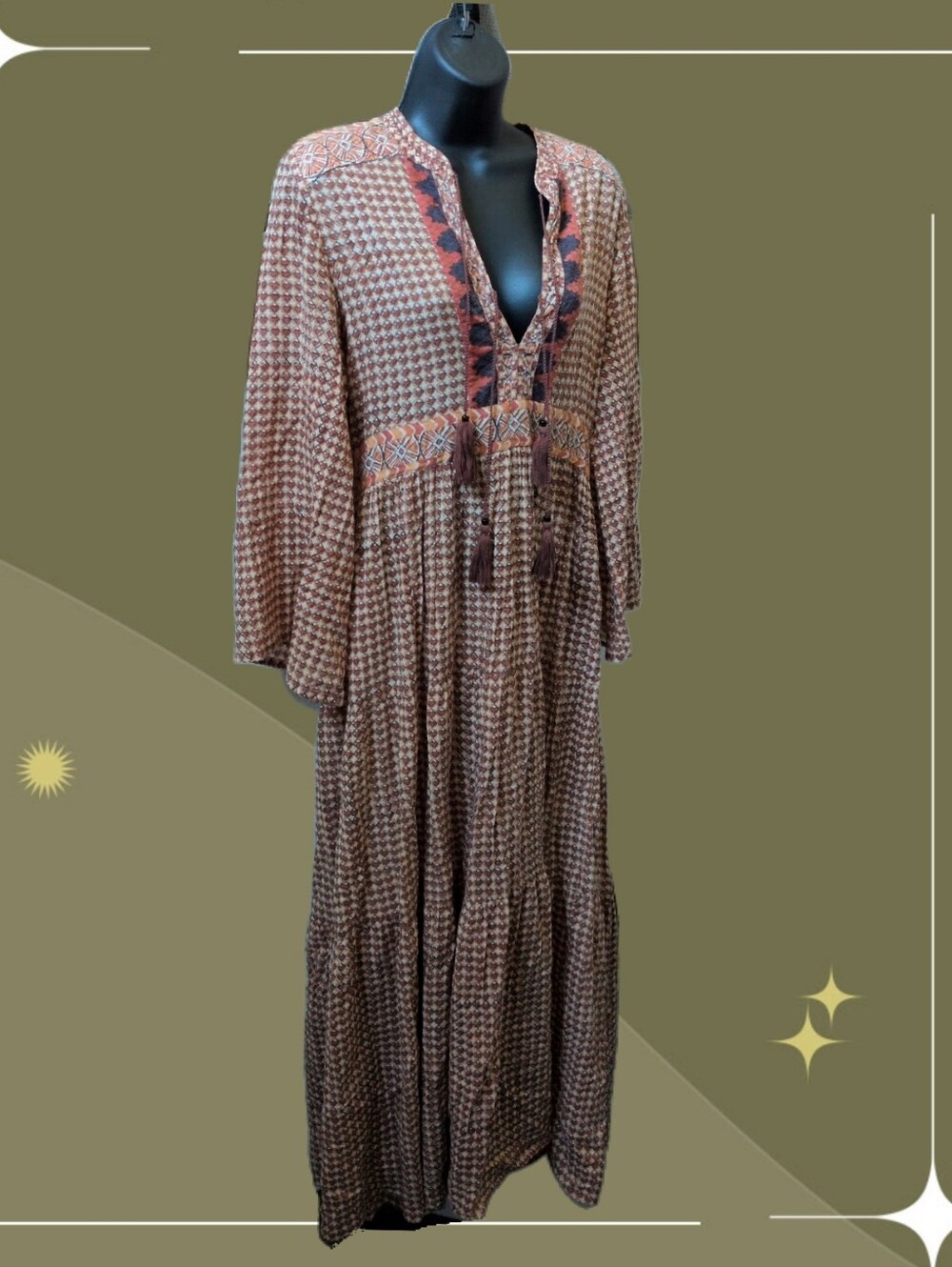 ✨Dôen Prem Maxi Dress size m